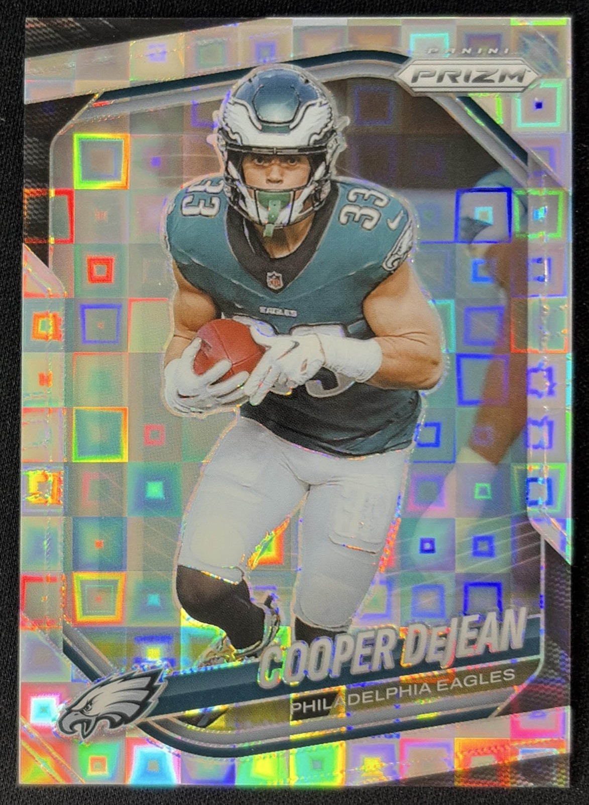 Cooper DeJean 2025 Panini Prizm Pandora /400 Eagles Sports Trading Cards