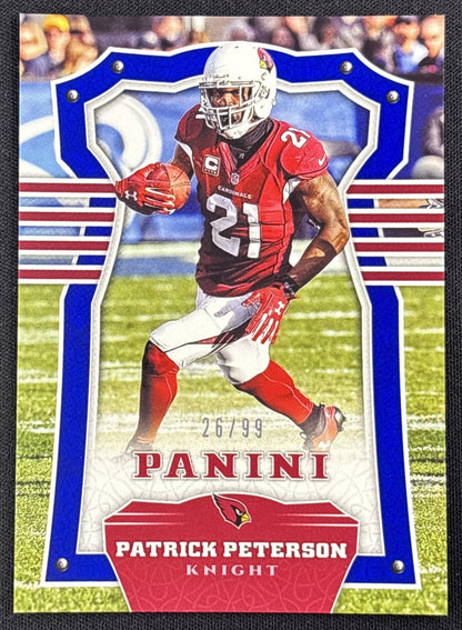 Patrick Peterson 2017 Panini Blue /99 Cardinals