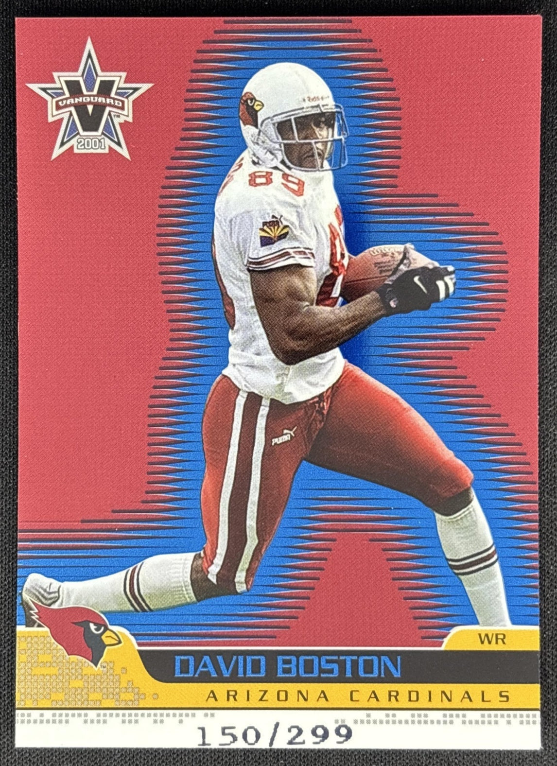 David Boston 1999 Pacific Revolution Red /299 Cardinals front