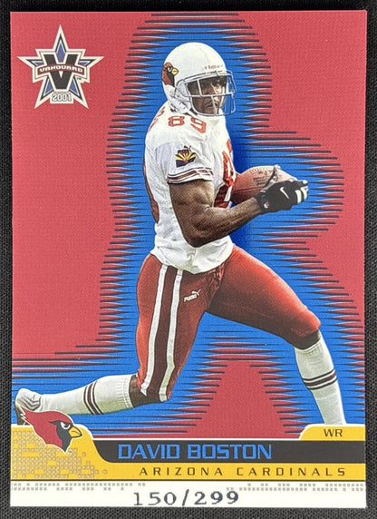 David Boston 1999 Pacific Revolution Red /299 Cardinals front