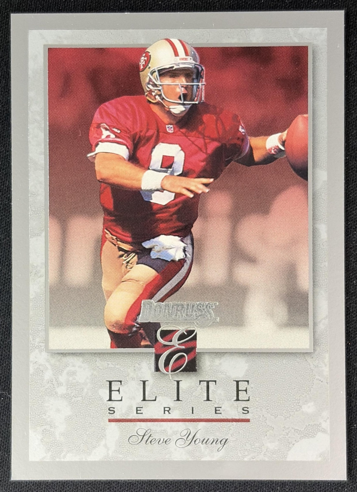 Steve Young 1996 Donruss Elite /10000 49ers front