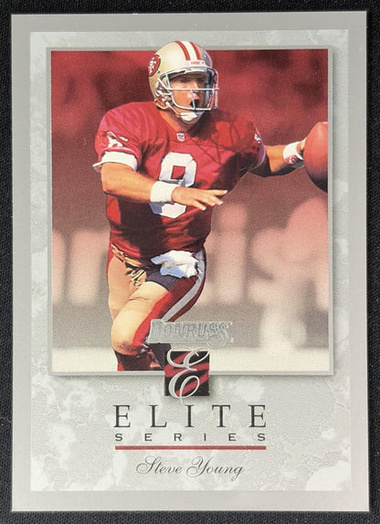 Steve Young 1996 Donruss Elite /10000 49ers front