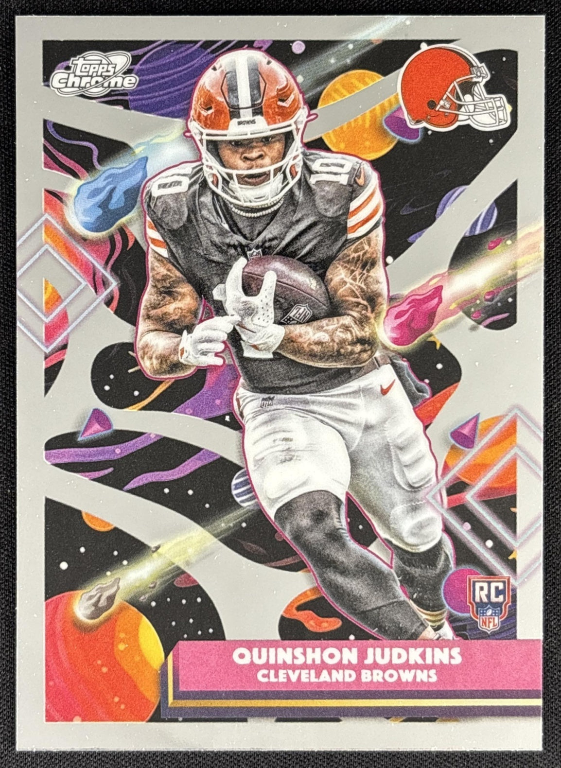 Quinshon Judkins 2025 Topps Cosmic Chrome Browns