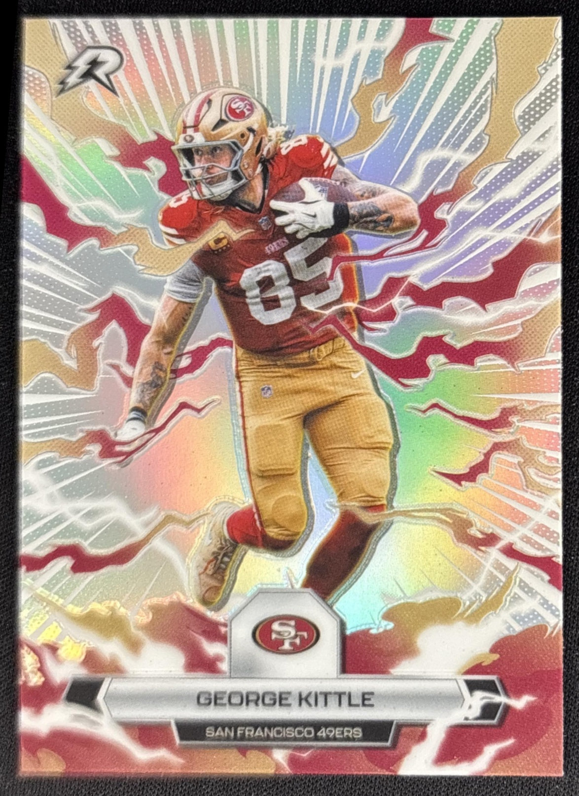 George Kittle 2025 Topps Resurgence Refractor 49ers