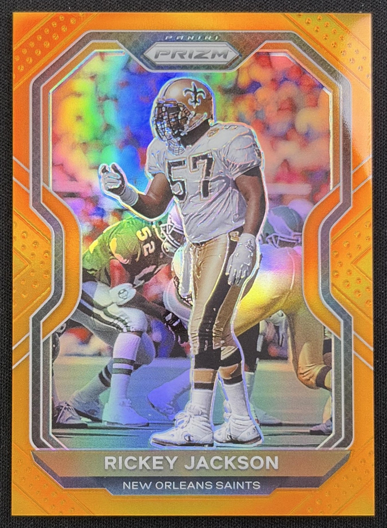 Rickey Jackson 2020 Panini Prizm Orange /249 Saints