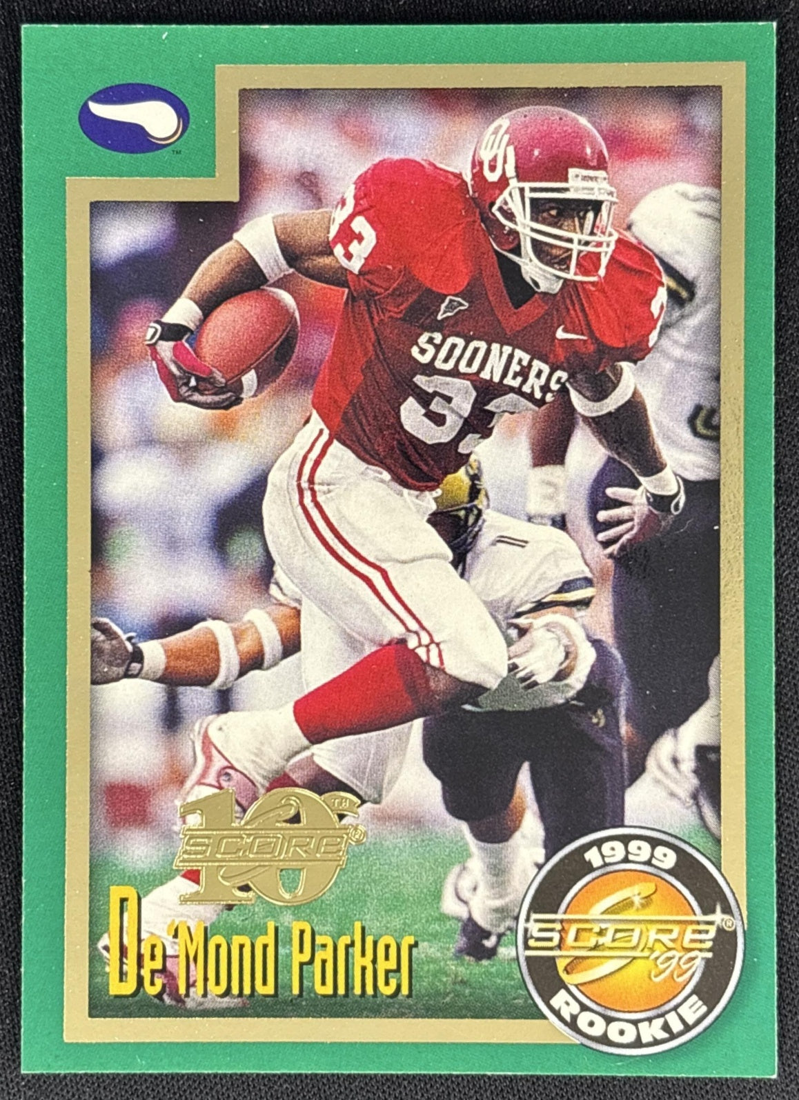 De Mond Parker 1999 Score Anniversary Showcase /1989 Packers front