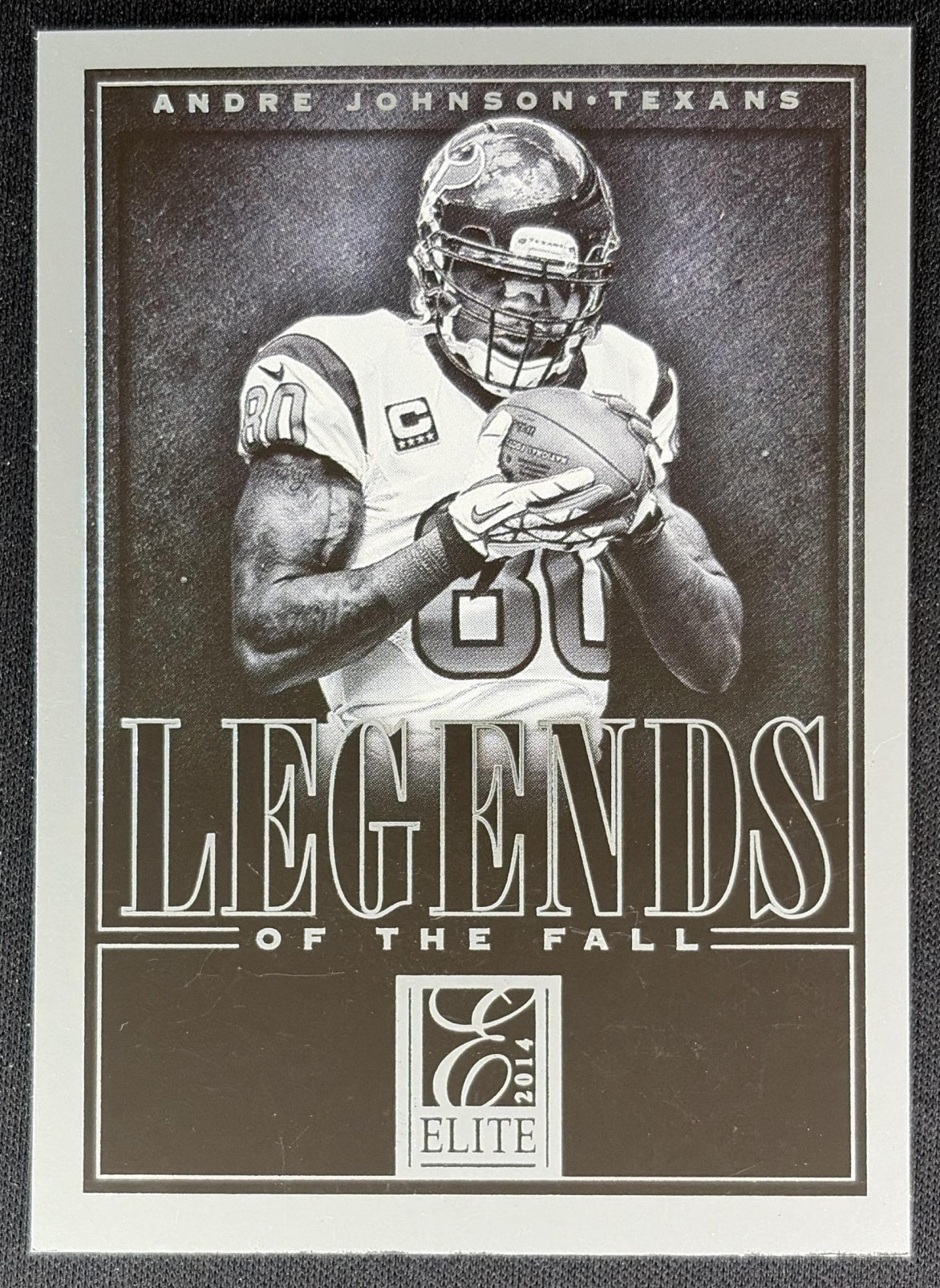 Andre Johnson 2014 Panini Elite Legends of the Fall Silver Texans - Front
