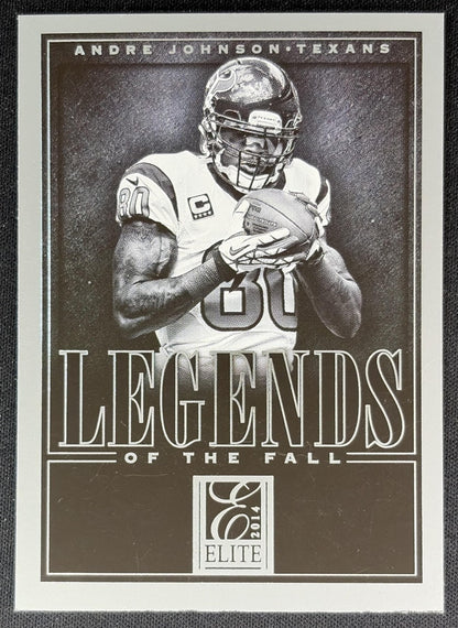 Andre Johnson 2014 Panini Elite Legends of the Fall Silver Texans - Front