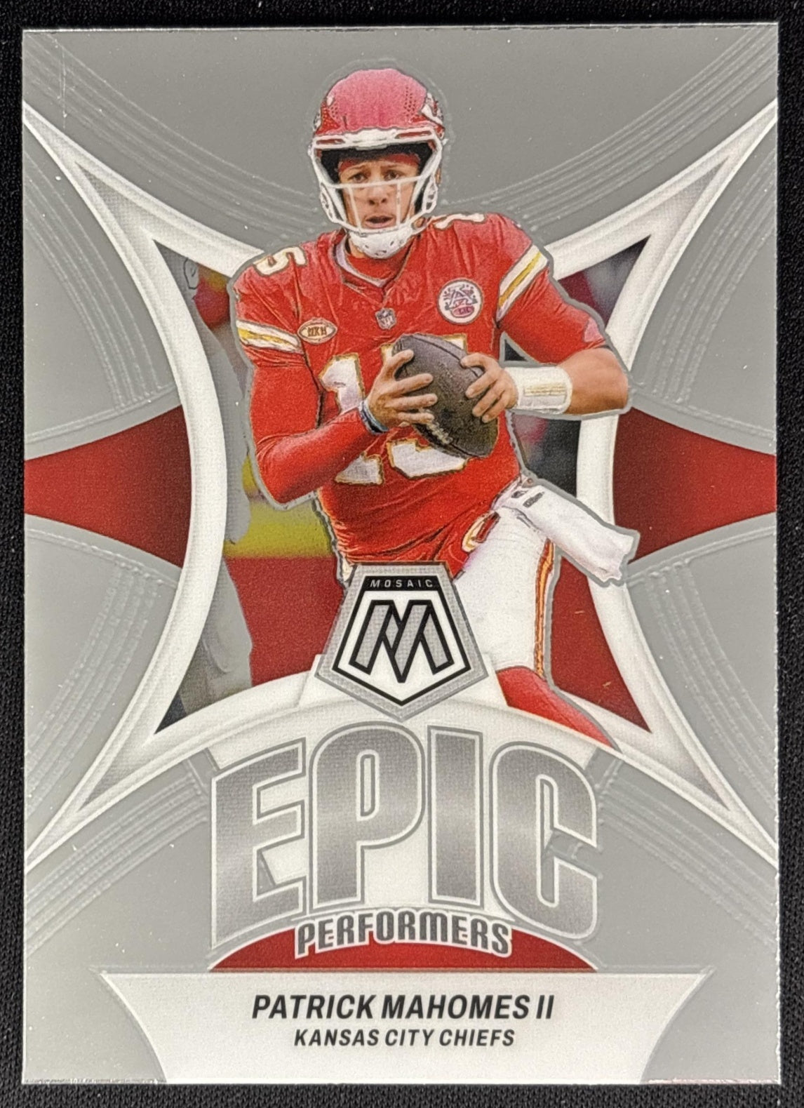 Patrick Mahomes II 2024 Panini Mosaic Epic Performers Chiefs Default Title Sports Trading Cards