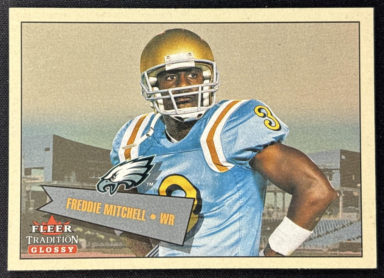 Freddie Mitchell 2001 Fleer Tradition Glossy /2001 Eagles
