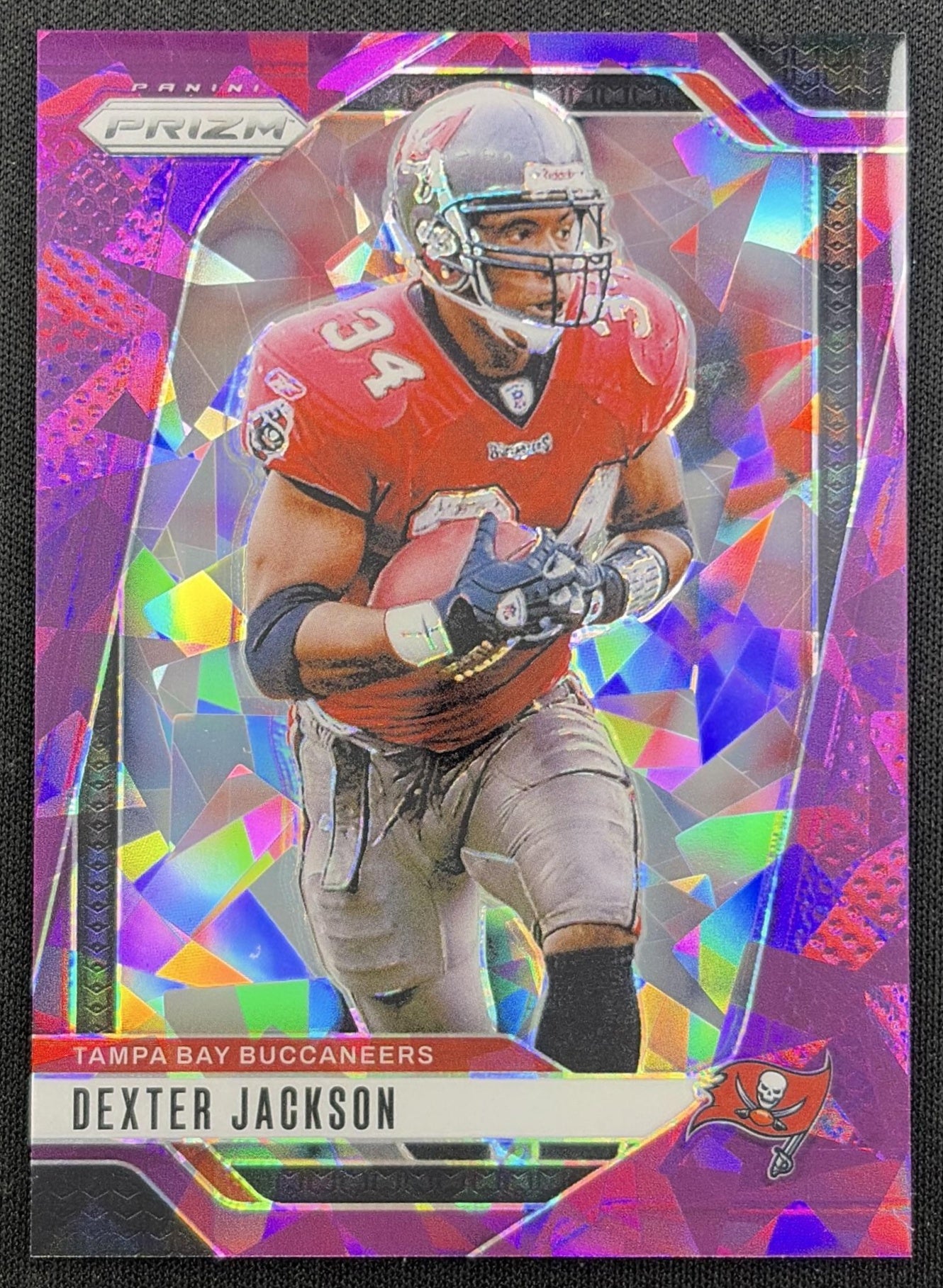 Dexter Jackson 2024 Panini Prizm Purple Ice /225 Buccaneers