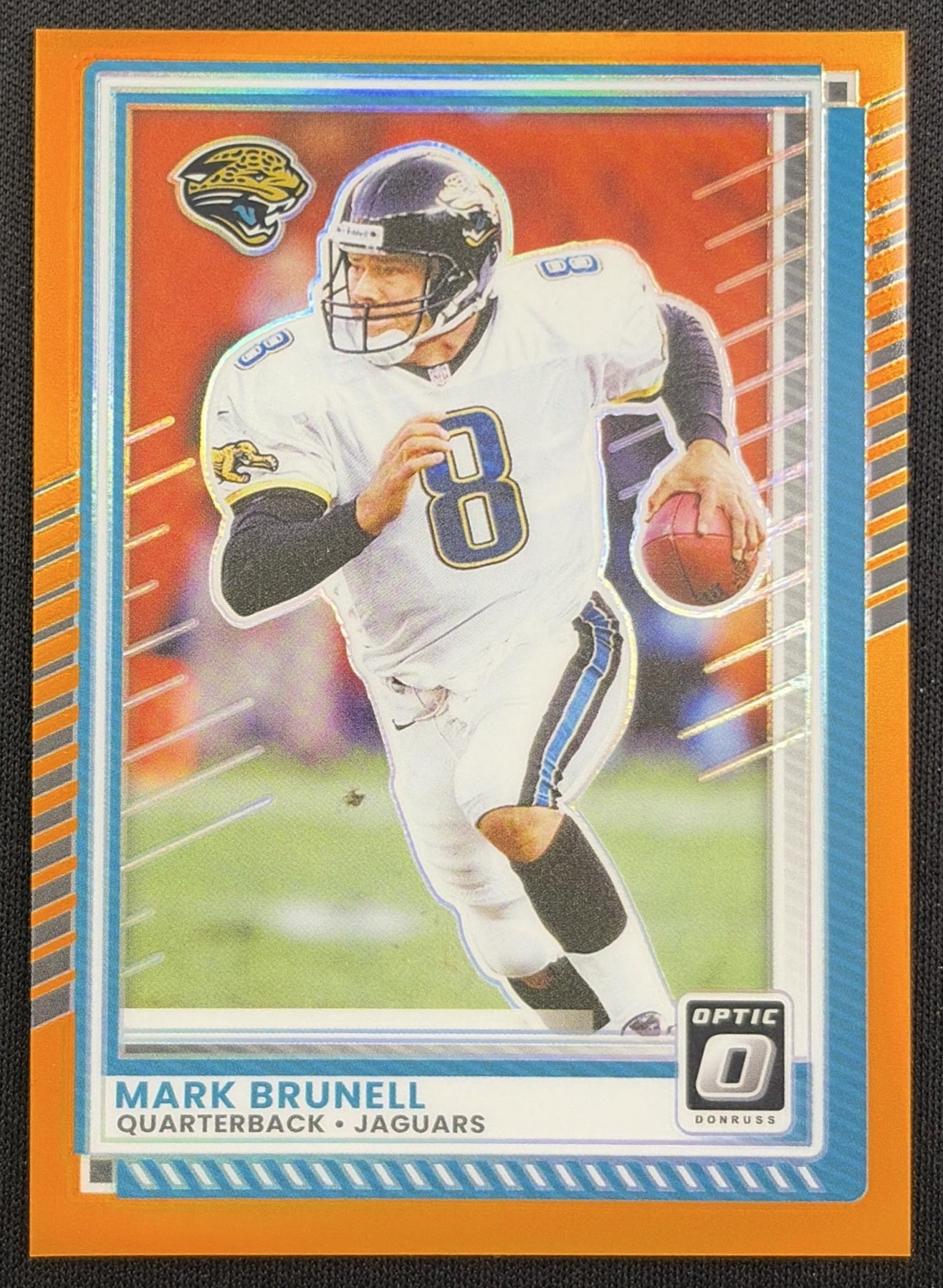 Mark Brunell 2025 Panini Donruss Optic Orange Prizm /299 Jaguars