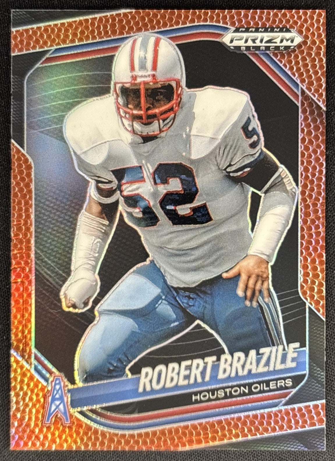 Robert Brazile 2025 Panini Prizm Black Football /225 Oilers Default Title Sports Trading Cards