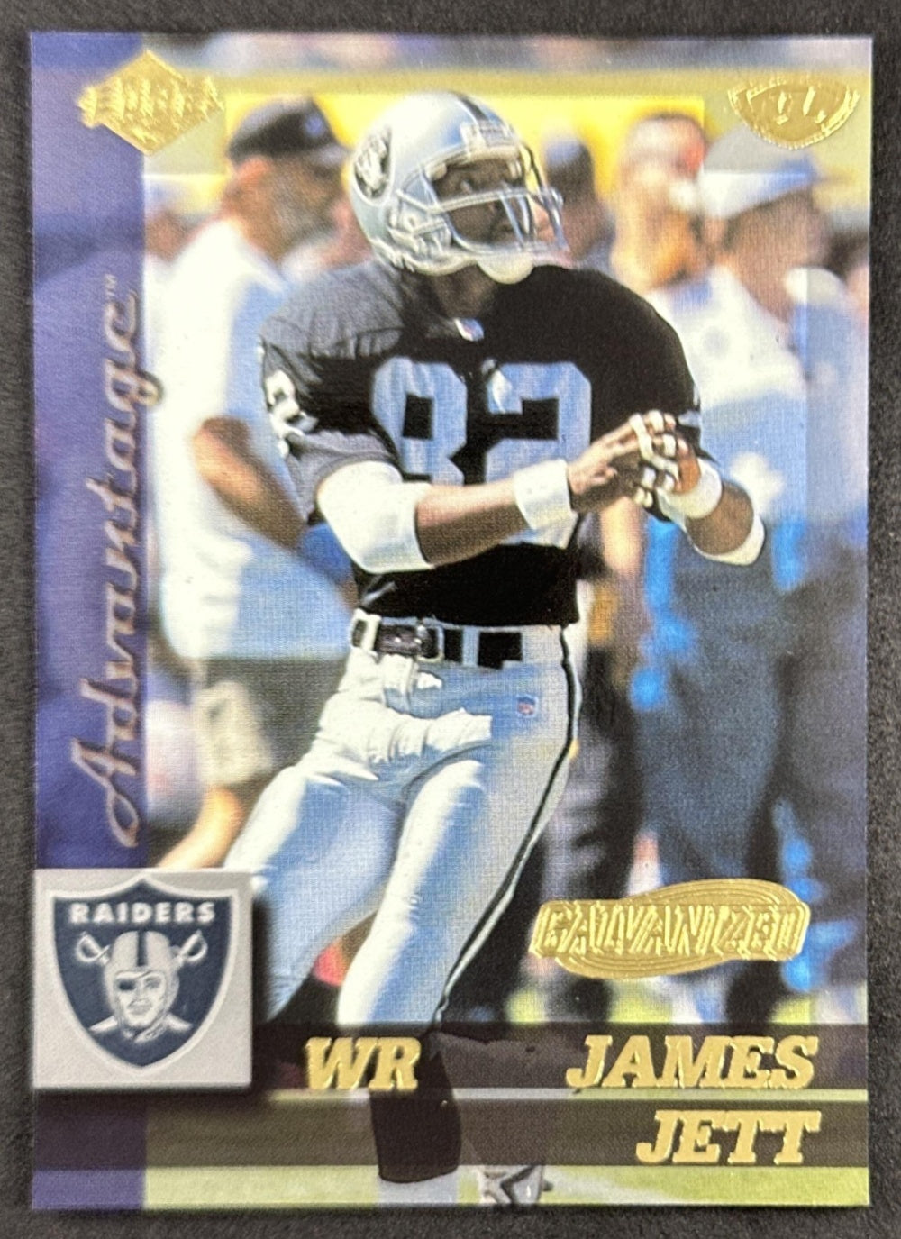 James Jett 1999 Collector's Edge Advantage /500 Raiders front