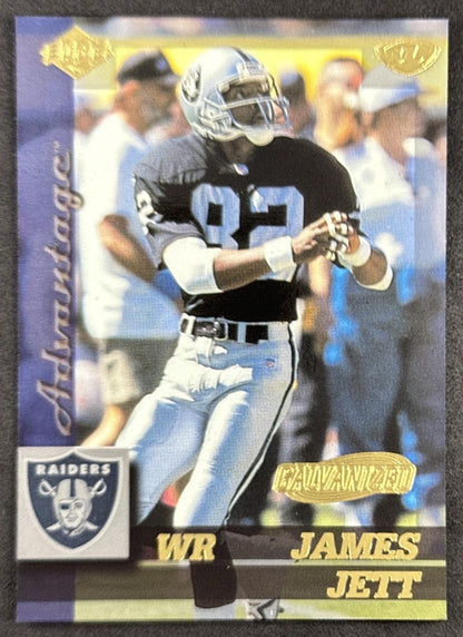 James Jett 1999 Collector's Edge Advantage /500 Raiders front