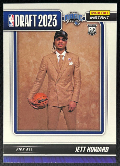 Jett Howard 2023 Panini Instant NBA Draft Night Magic Sports Trading Cards
