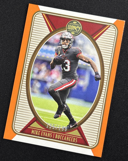 Mike Evans 2022 Panini Legacy Orange /199 Buccaneers