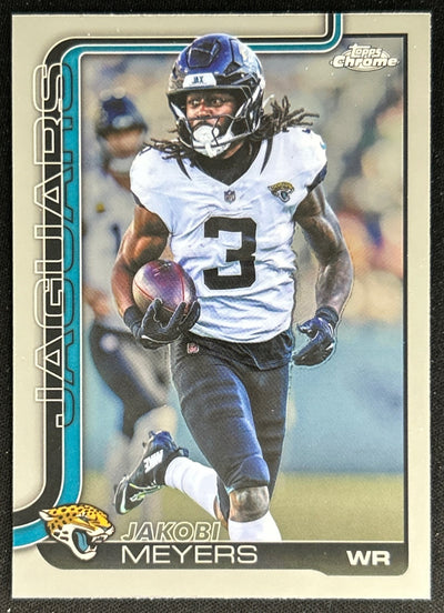 Jakobi Meyers 2025 Topps Chrome Jaguars Default Title Sports Trading Cards