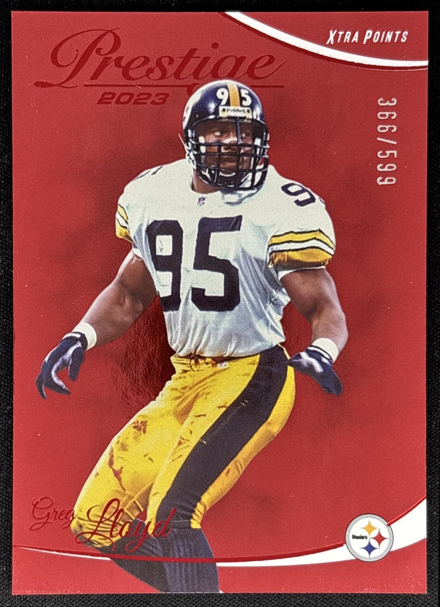 Greg Lloyd 2023 Panini Prestige Xtra Points Red /599 Steelers