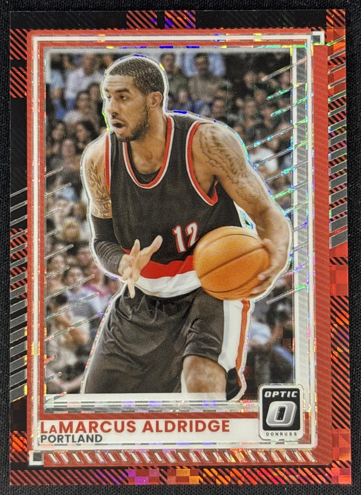 LaMarcus Aldridge 2025 Panini Donruss Optic Plaid /125 Trail Blazers Basketball