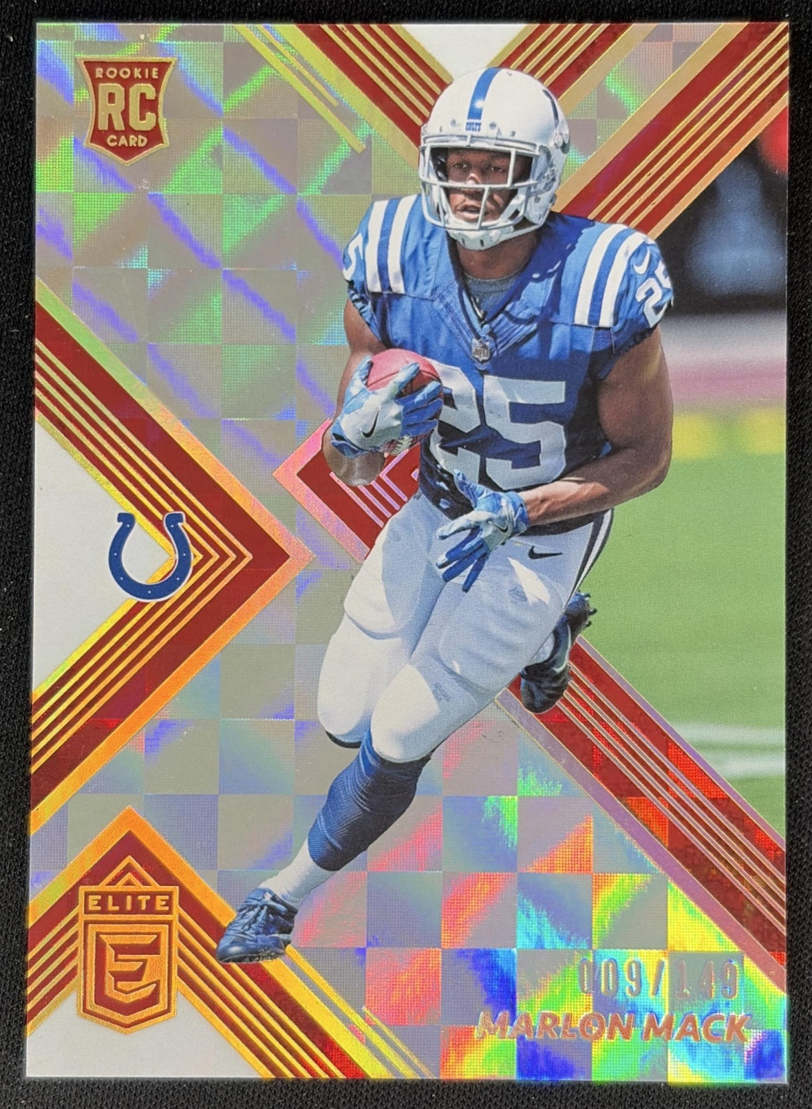 Marlon Mack 2017 Panini Donruss Elite Red /149 Colts