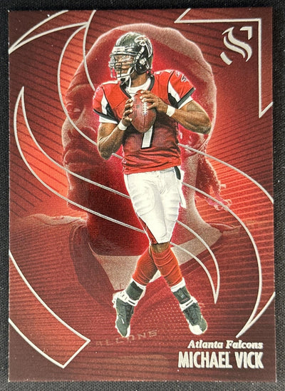 Michael Vick 2025 Panini Silhouette Falcons