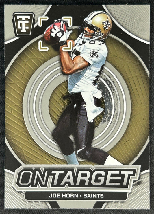 Joe Horn 2024 Panini Totally Certified On Target Saints Sports Trading Cards