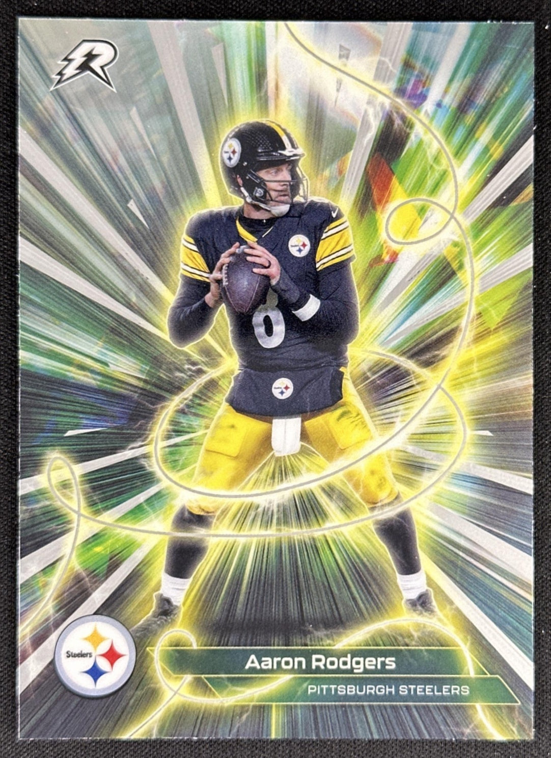 Aaron Rodgers 2025 Topps Resurgence Conductors Steelers