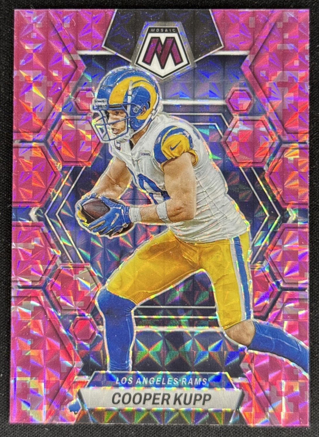 Cooper Kupp 2023 Panini Mosaic Camo Pink Mosaic Rams Default Title Sports Trading Card