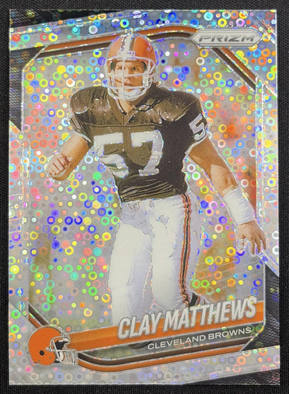 Clay Matthews Jr. 2025 Panini Prizm No Huddle Browns
