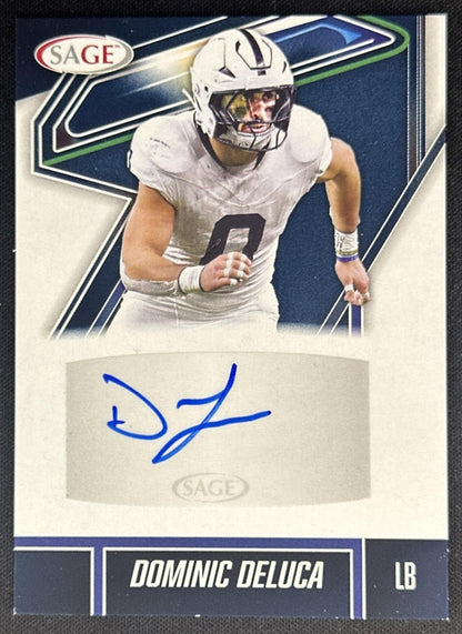 Dominic Deluca 2025 SAGE Auto Penn State Ravens Default Title Sports Trading Cards