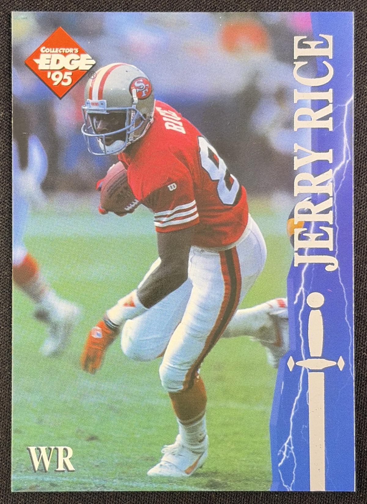 Jerry Rice 1995 Collector's Edge Excalibur 49ers