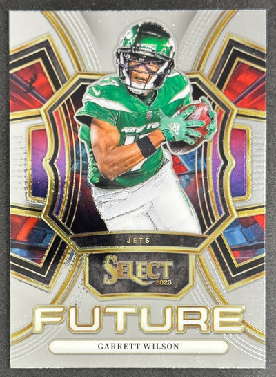 Garrett Wilson 2023 Panini Select Future Jets Default Title Sports Trading Cards