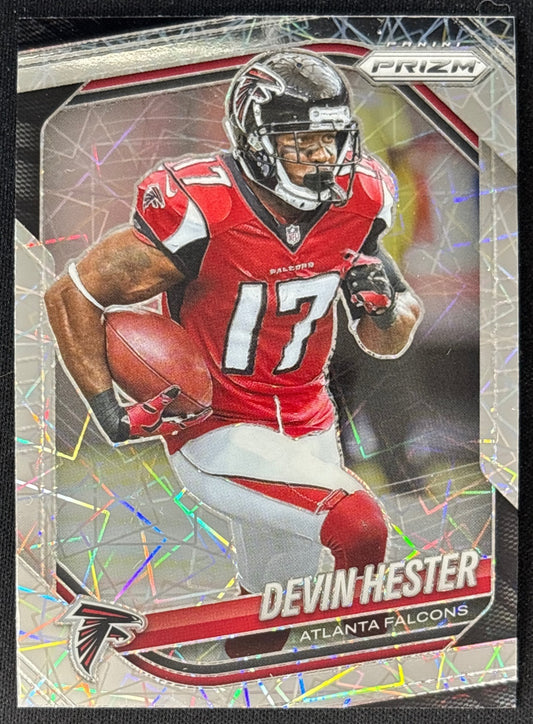 Devin Hester 2025 Prizm Lazer Prizms Falcons - Front