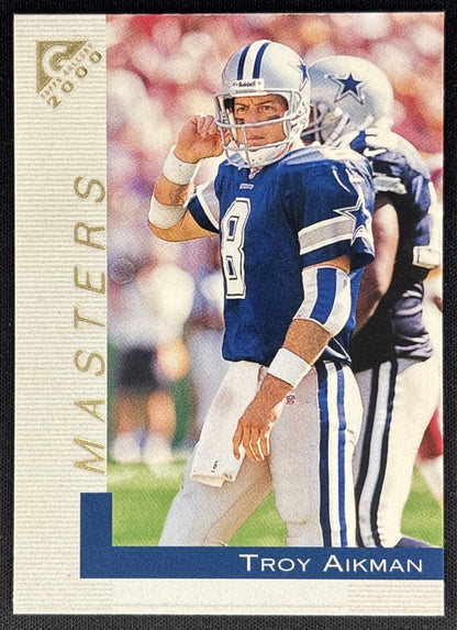 Troy Aikman 2000 Topps Gallery Cowboys Sports Trading Cards