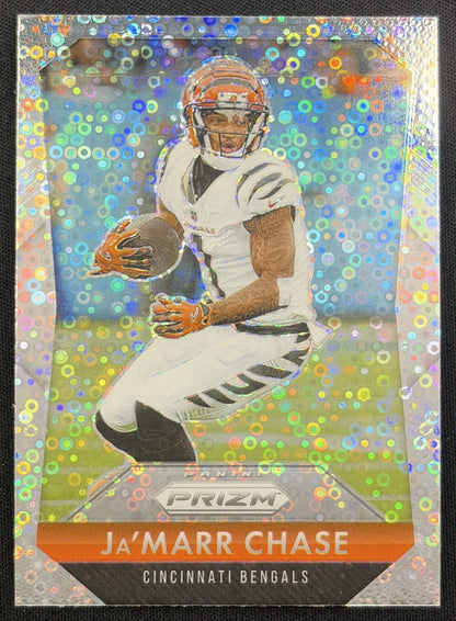 Ja'Marr Chase 2025 Panini Prizm Flashback No Huddle Bengals Cincinnati Bengals