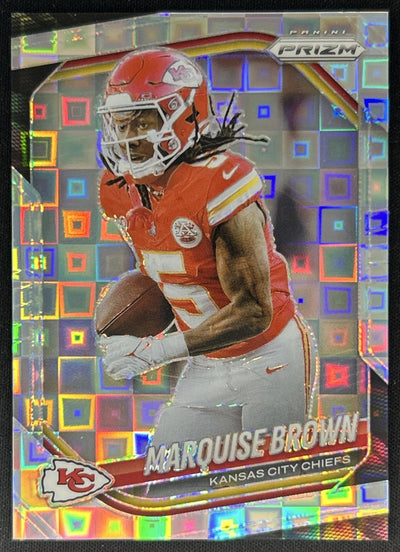 Marquise Brown 2025 Panini Prizm Pandora /400 Chiefs Eagles Football
