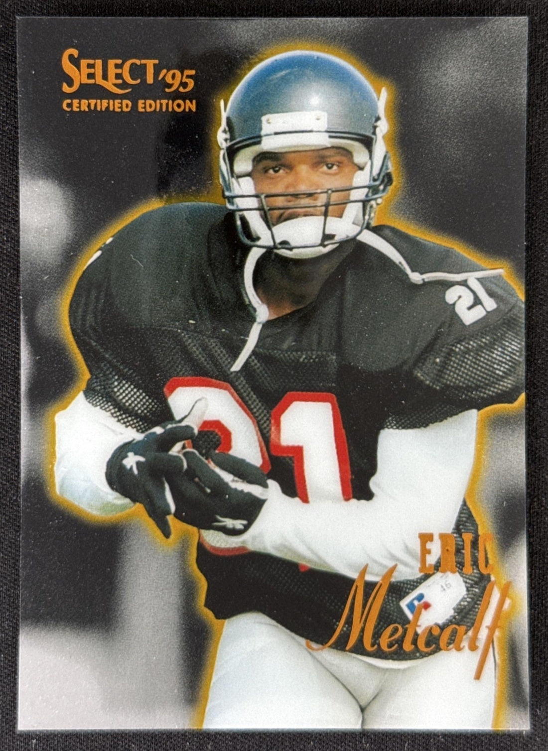 Eric Metcalf 1995 Pinnacle Select Certified Falcons Sports Trading Card