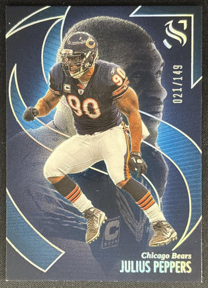 Julius Peppers 2025 Panini Silhouette Holo Silver /149 Bears Default Title Sports Trading Cards