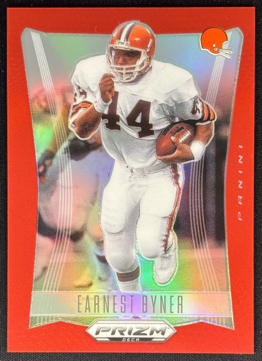 Earnest Byner 2024 Prizm Deca Red /199 Browns - Wayne Collection