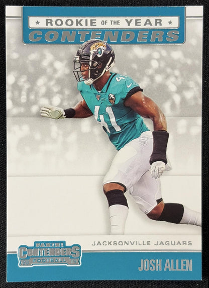 Josh Allen 2019 Panini Contenders Rookie of the Year Jaguars