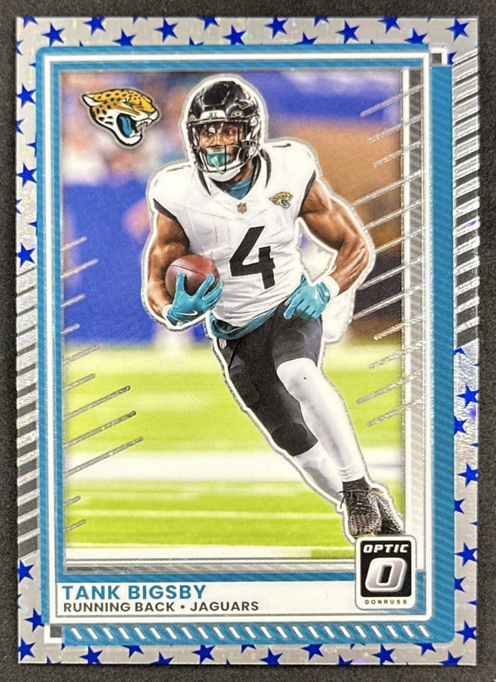 Tank Bigsby 2025 Panini Donruss Optic Stars Prizm Jaguars Default Title Sports Trading Card