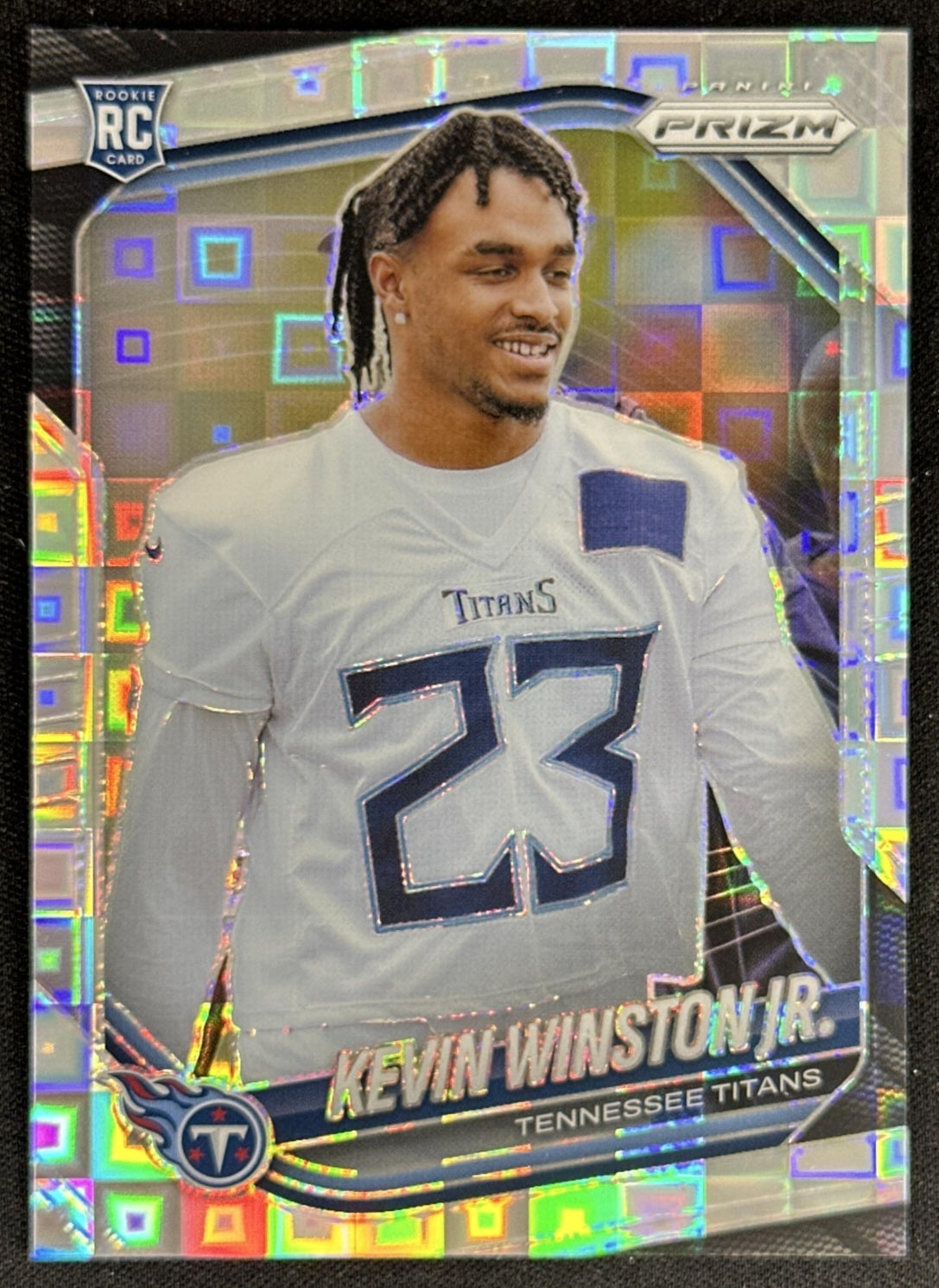 Kevin Winston Jr. 2025 Panini Prizm Pandora /400 Titans