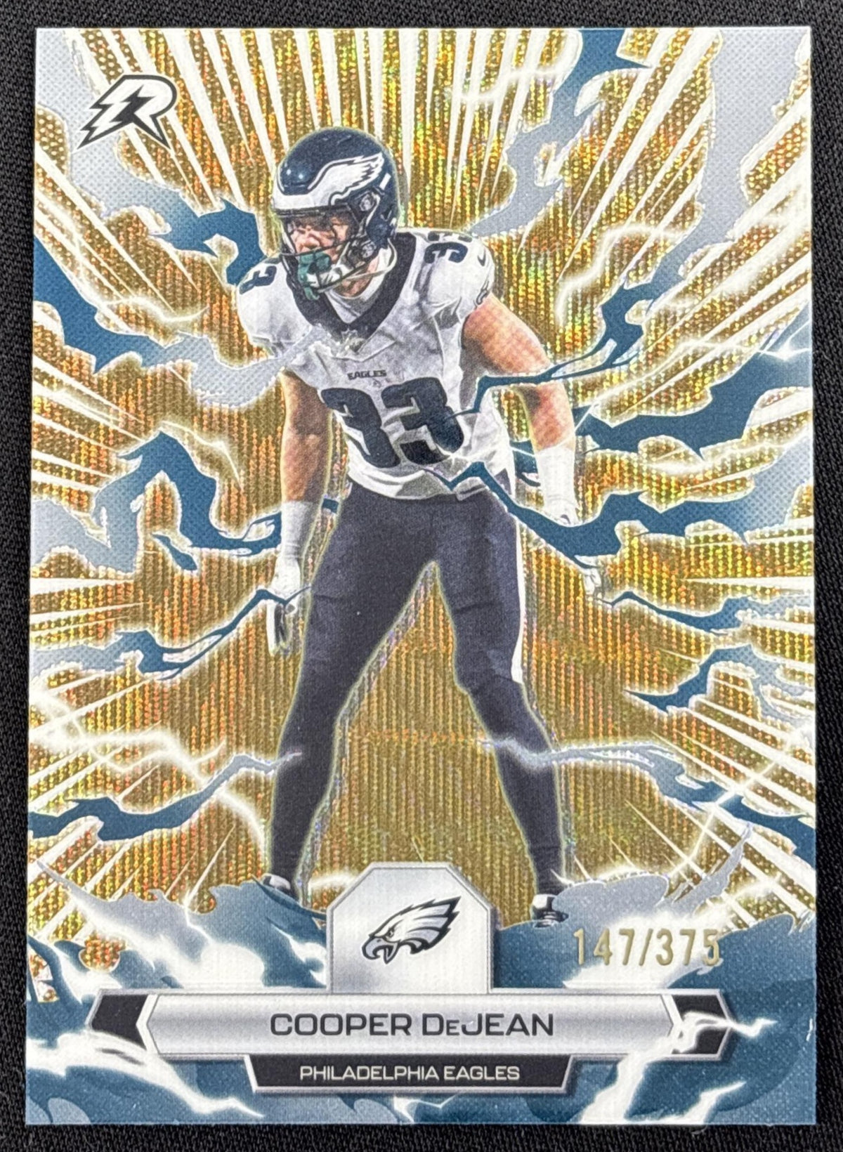 Cooper DeJean 2025 Topps Resurgence Bronze Surge Refractor /375 Eagles