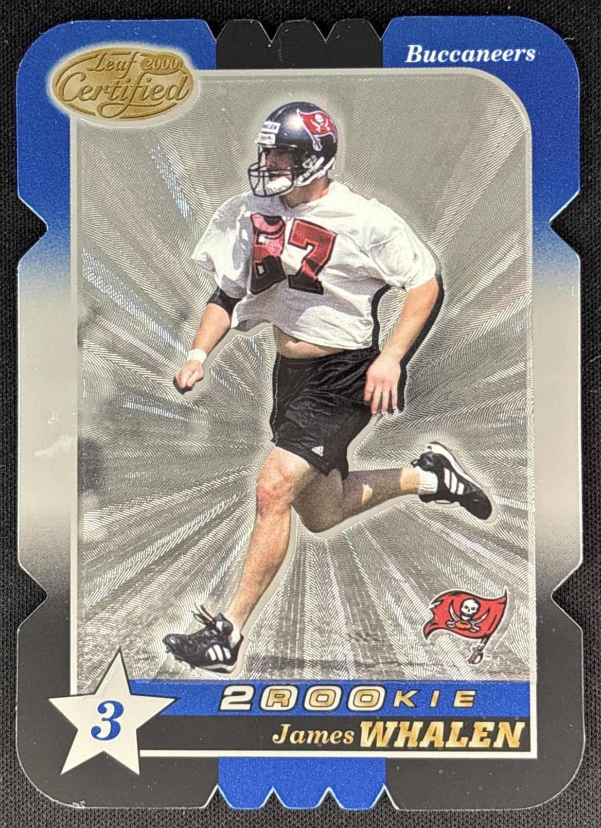 James Whalen 2000 Leaf Certified Rookie Die Cuts /2000 Sports Trading Cards