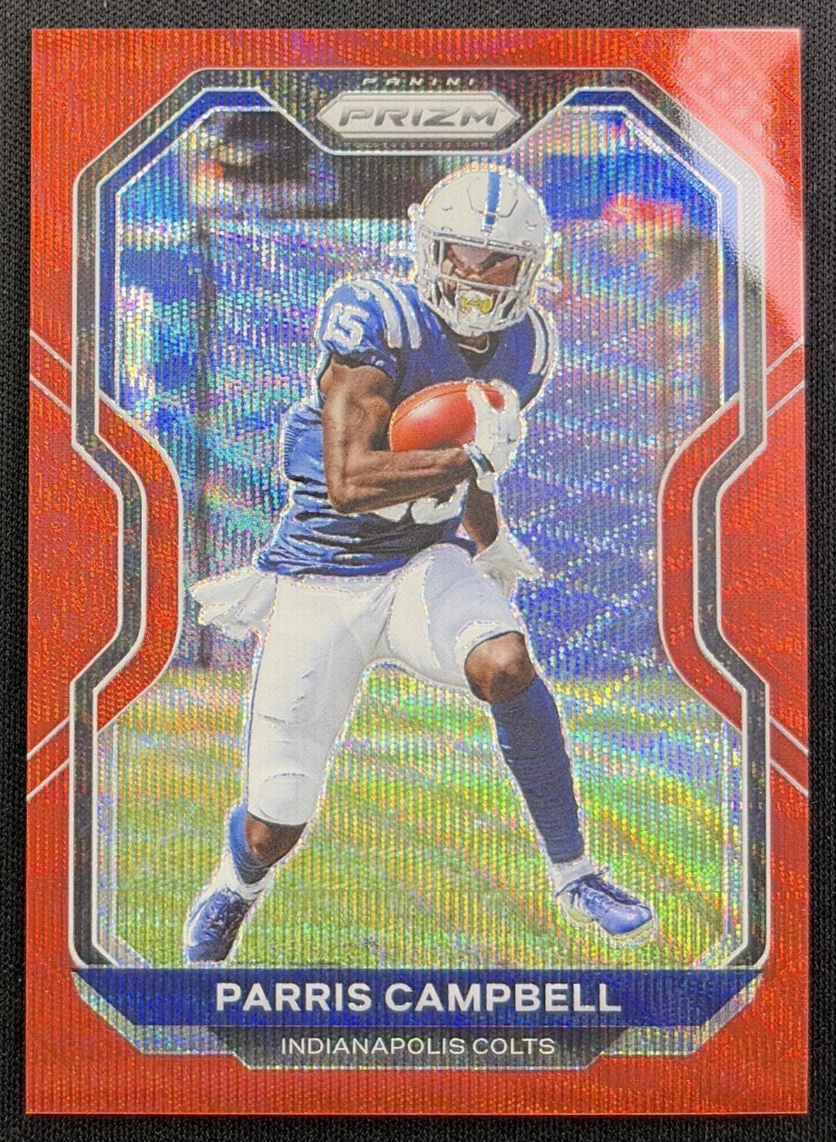 Parris Campbell 2020 Panini Prizm Red Wave /149 Colts