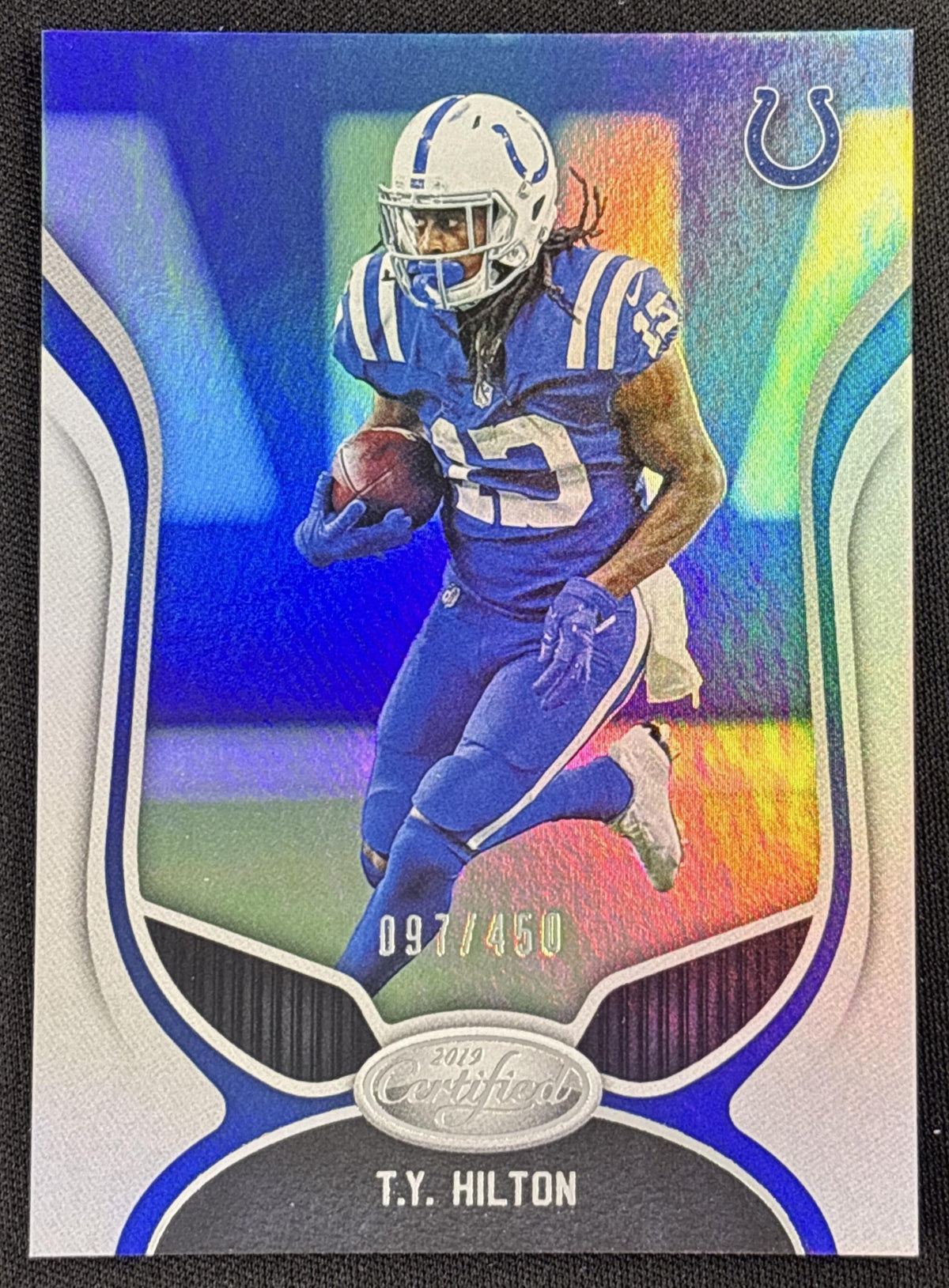 T.Y. Hilton 2019 Panini Certified Mirror /450 Colts