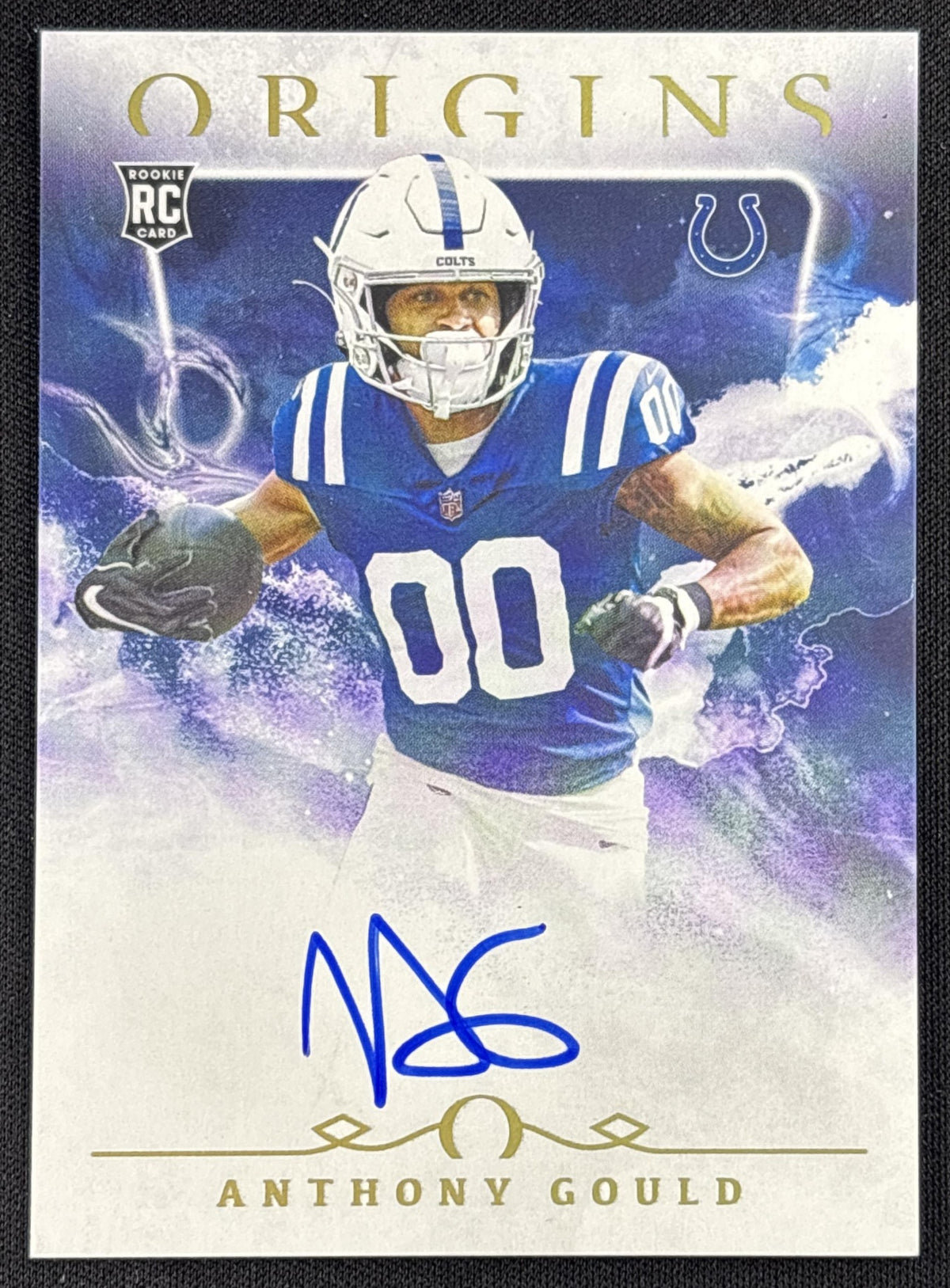Anthony Gould 2024 Panini Origins Rookie Auto Indianapolis Colts