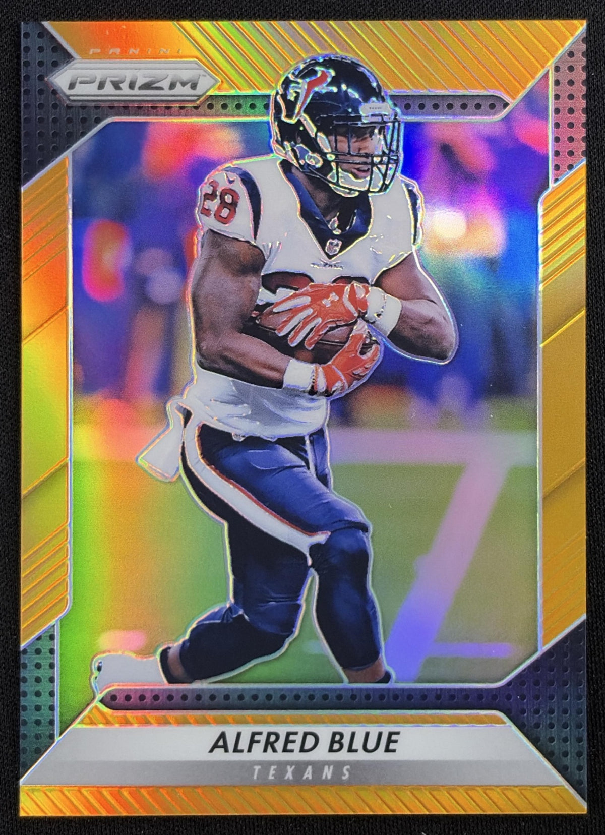 Alfred Blue 2016 Panini Prizm Orange /299 Texans
