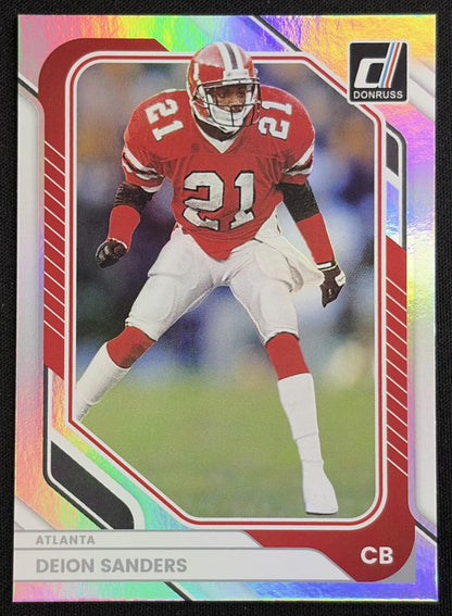 Deion Sanders 2026 Panini Donruss Holo Falcons